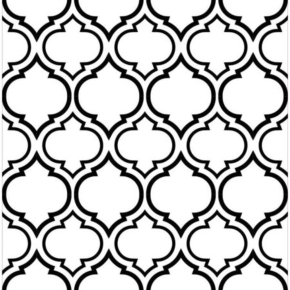Darice 4” x 6” embossing folder - QUADREFOIL DOUBLE - Picture 1 of 8